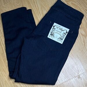 Ethyl Classic Denim Women's Jeans Pull on stretch size 2 NWT!